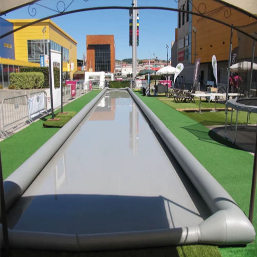 Piscine gonflable portable pour skimboard, piste de skimboard gonflable, piscine à vagues gonflable
