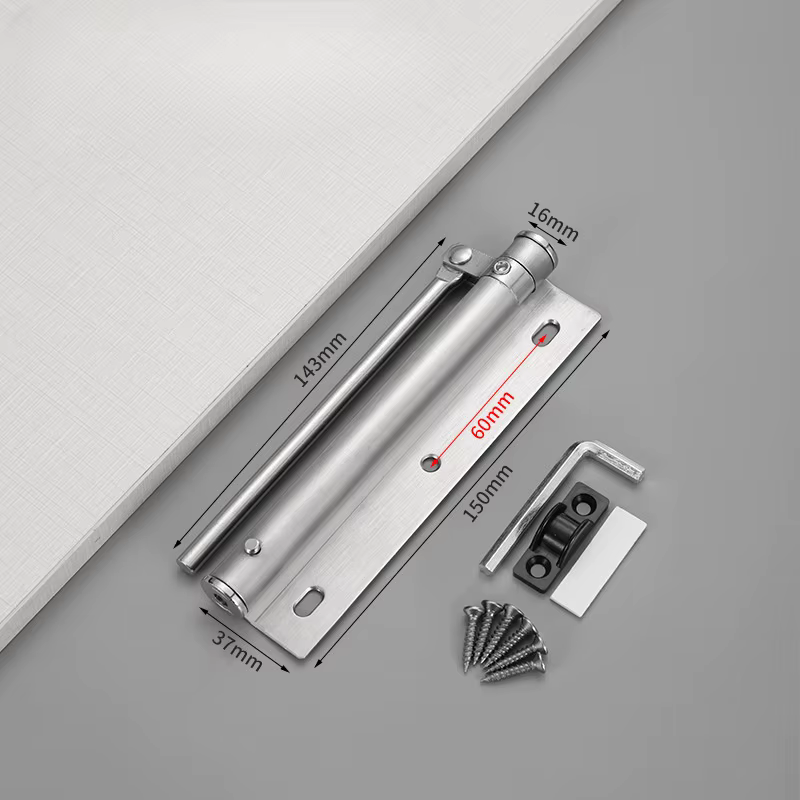 Ferme-porte automatique en acier inoxydable, interrupteur de fermeture de porte battante, conception