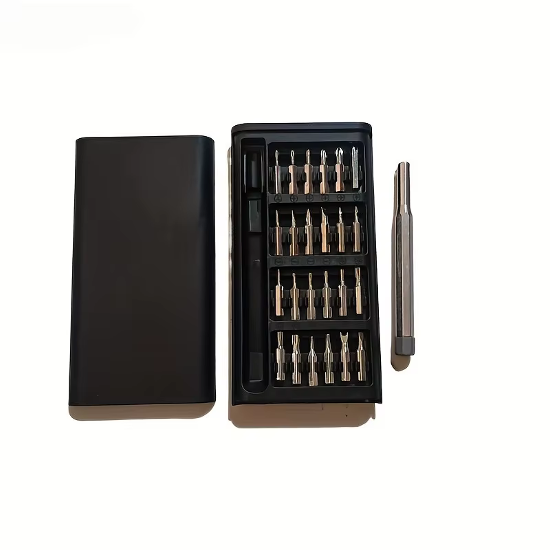 Jeu de mini tournevis 25 en 1, tournevis à tête plate et à tête cruciforme, adaptés aux produits éle