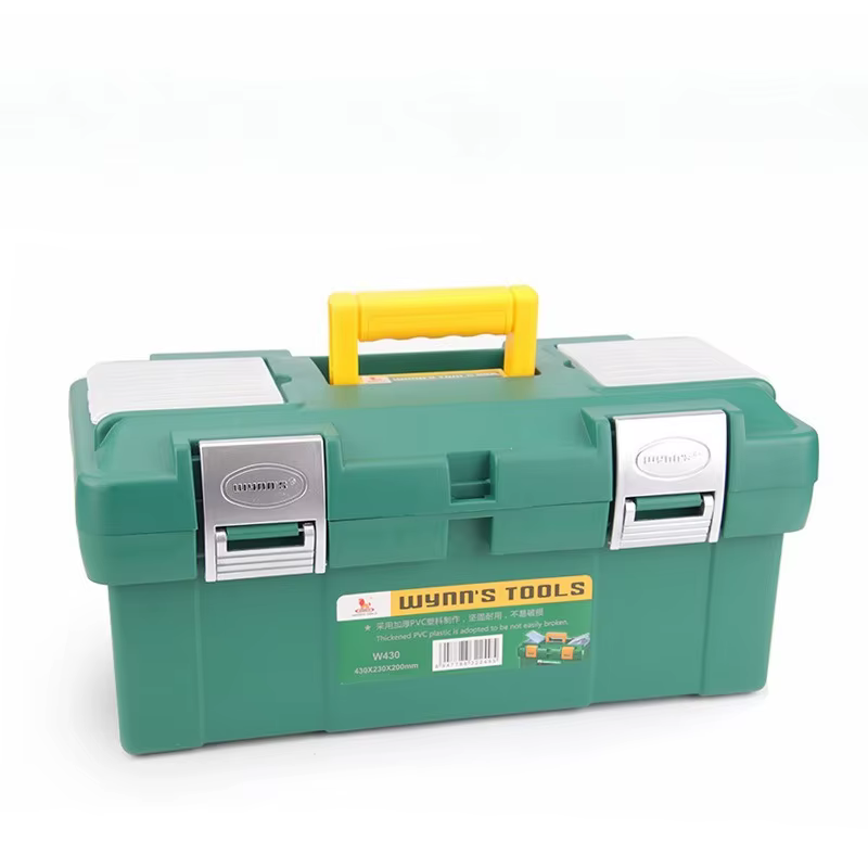 Boîte à outils en acier inoxydable, Kit d'outils de réparation d'électricien multifonctionnel domest