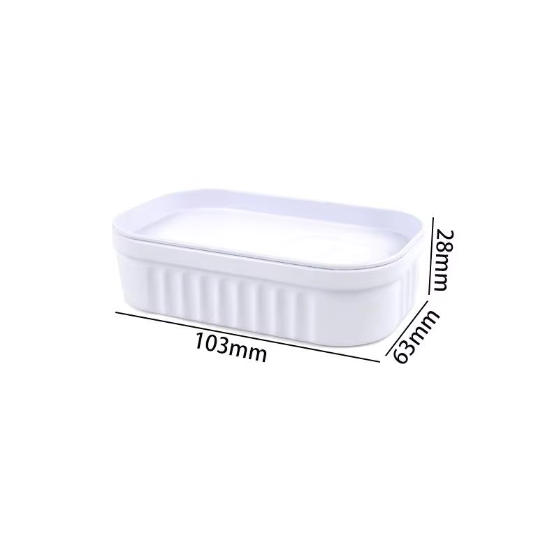 Boîte à pilules mini en métal en fer blanc, boîte de rangement créative en forme de boîte de conserv