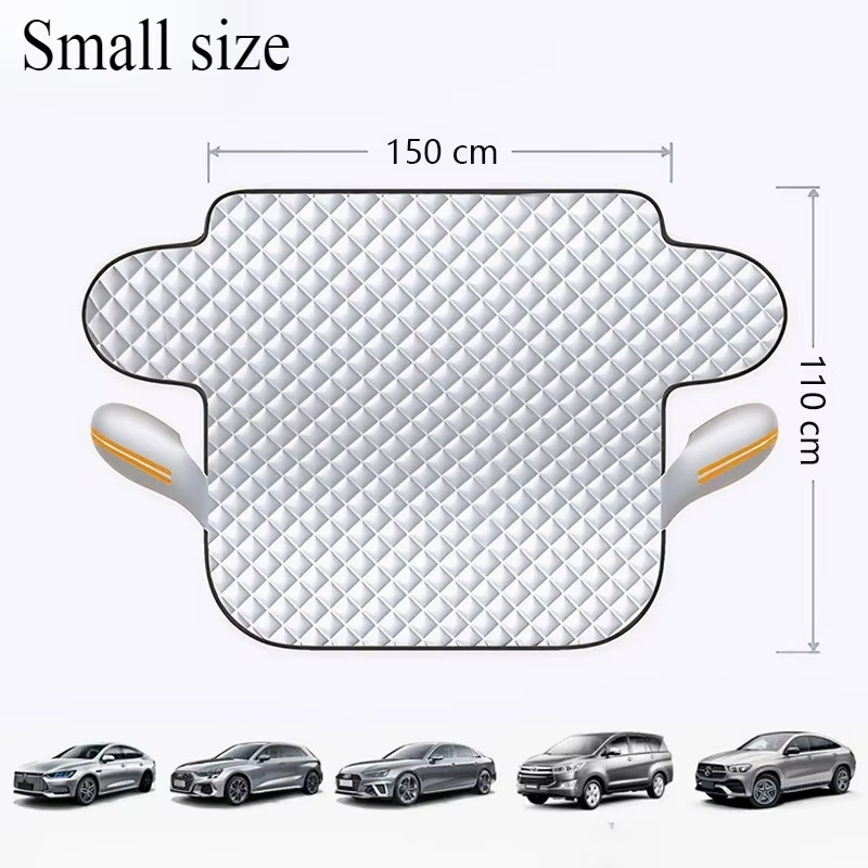 Couverture de pare-soleil de voiture, pare-brise de neige, protection étanche, couverture magnétique