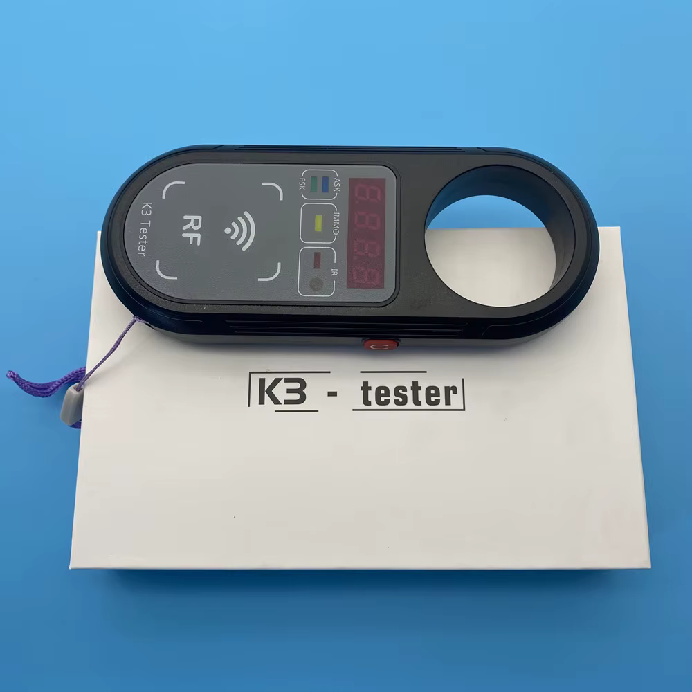 Testeur de clé à distance AIK KEY Tool K3 2026, 100-999 MHz, détecteur de signal ASK FSK pour bobine