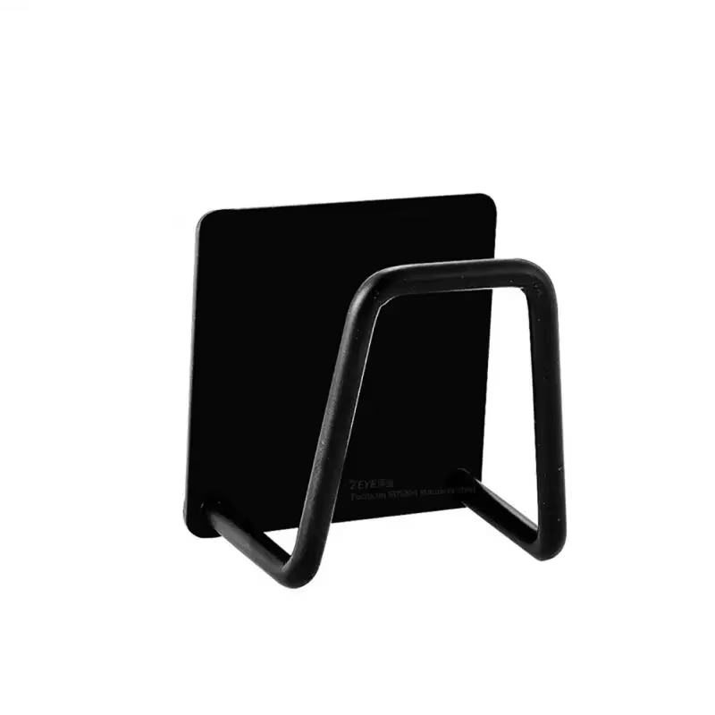 Évier éponge support égouttoir étagère de rangement en acier inoxydable cuisine fil boule chiffon su