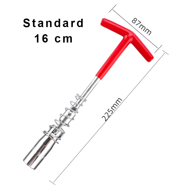 Clé à outils de retrait de bougie d'allumage 16mm/21mm, Rotation à 360 degrés, clé à douille de retr