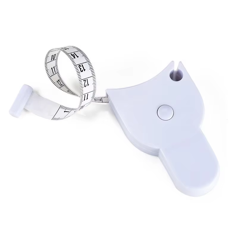 Ruban à mesurer souple pour trois dimensions, mesure de la taille, du bras et de la circonférence de