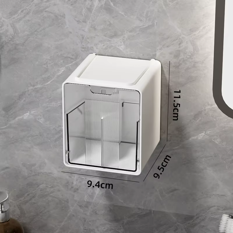Boîte de rangement à suspendre/à accrocher. Armoire à miroir connectée à une boîte de rangement cosm