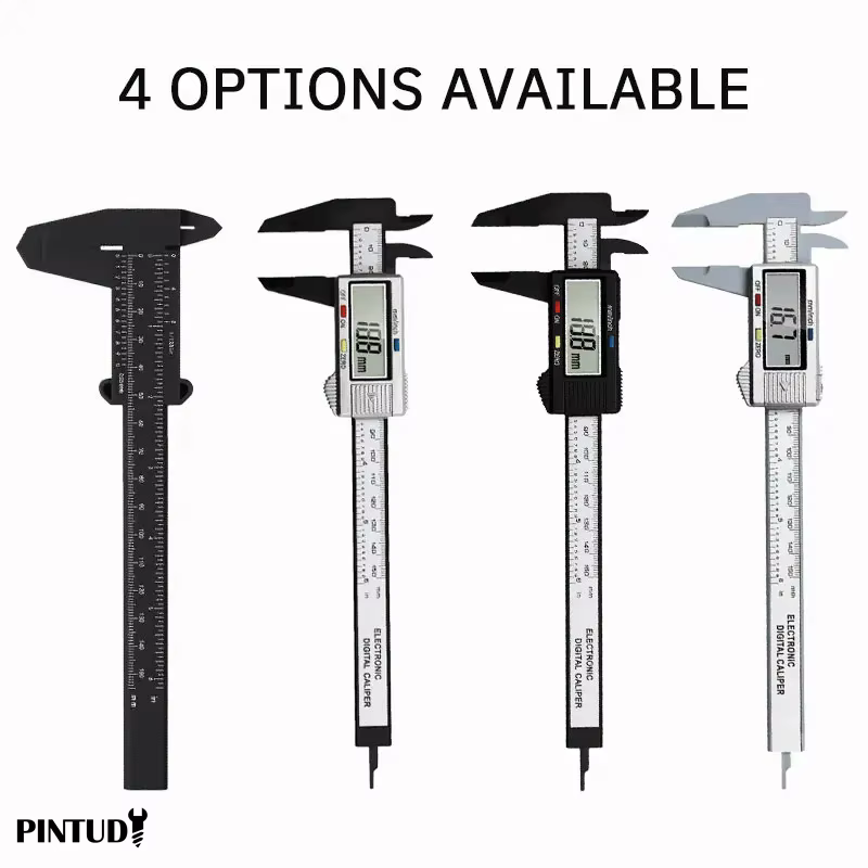 1PC plastique vernier étrier affichage numérique étrier Mini texte jouer étrier étudiant vernier règ
