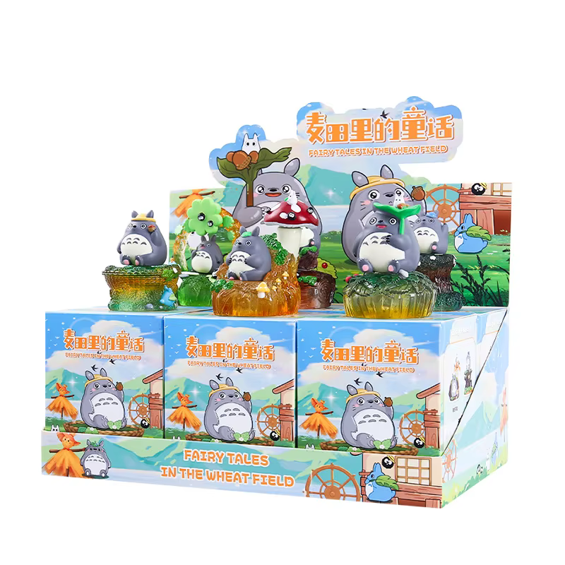 Miyazaki Hayao – boîte aveugle de conte de fées, Surprise dans le terrain de blé, jouet de bureau, c