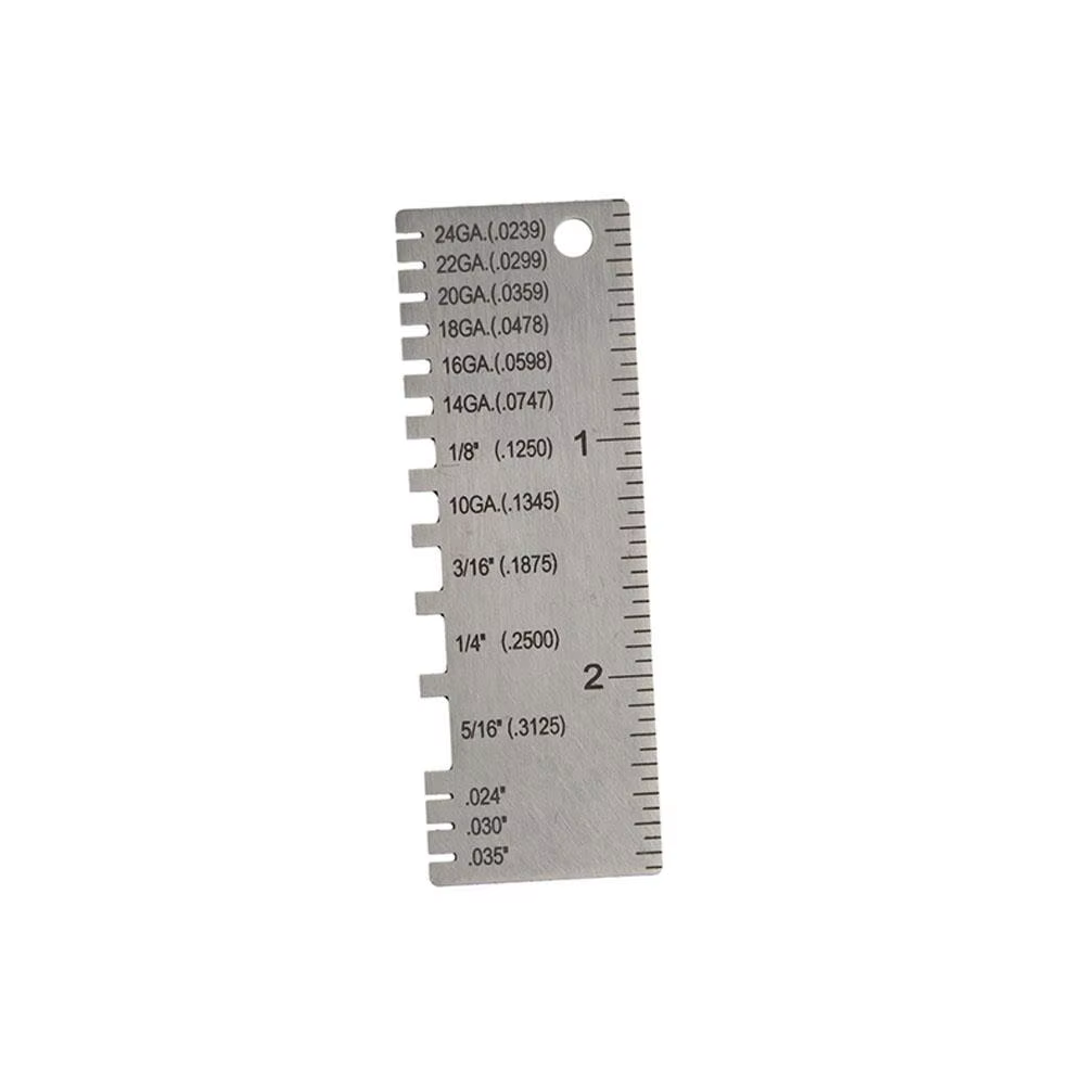 Outil de mesure de diamètre de câble, acier inoxydable antirouille et anticorrosion, jauge de fil, r