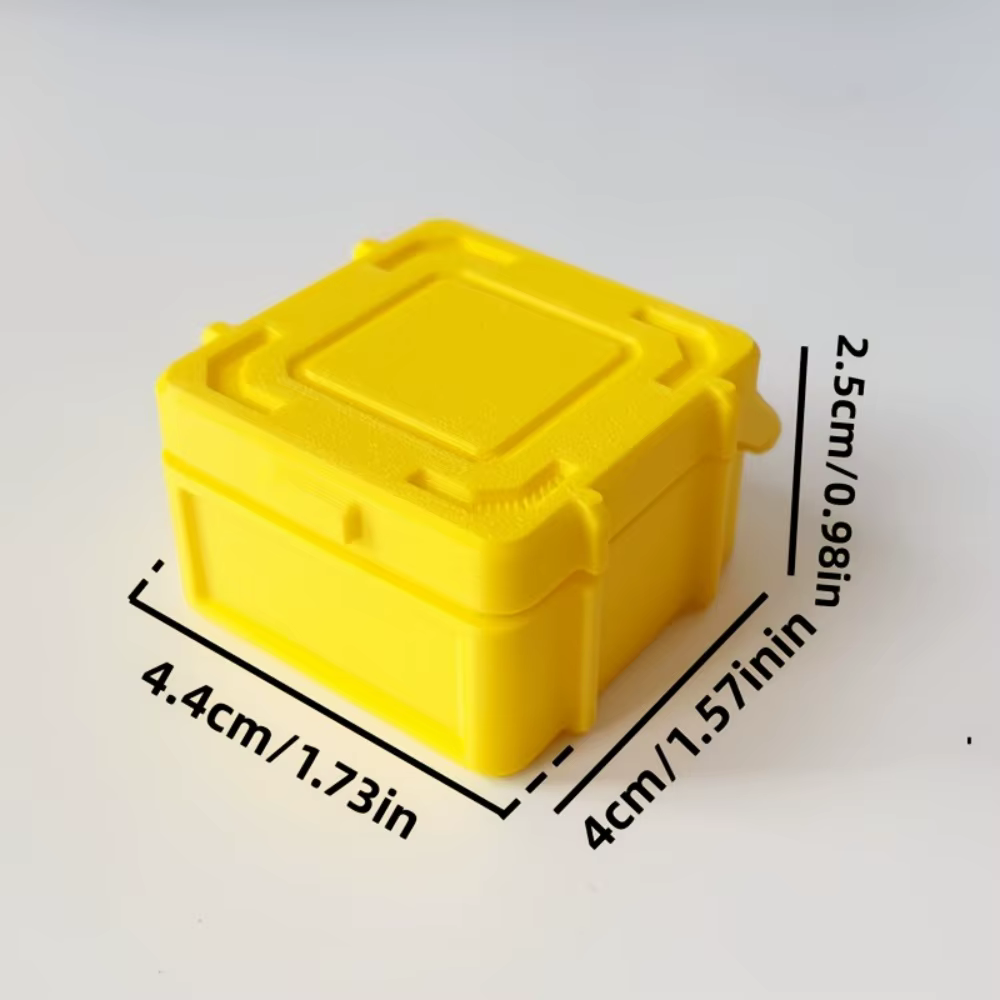 1 boîte de rangement pour petits outils, design empilable, dédiée aux vis, aux écrous et aux composa