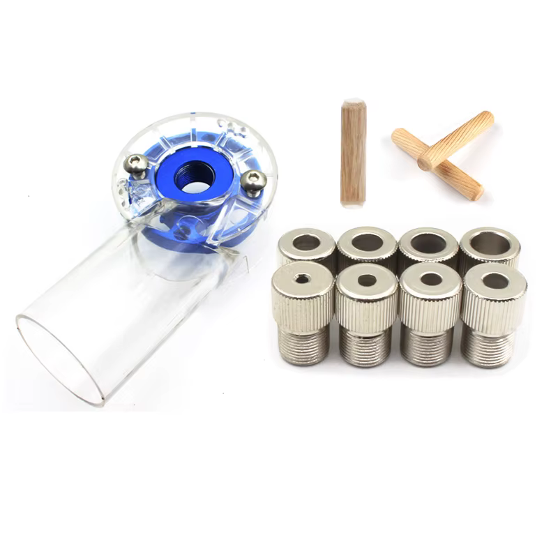 Lot de 50 goujons ronds en bois 6*40mm 8*40mm pour le bricolage de meubles et la menuiserie - Guide 