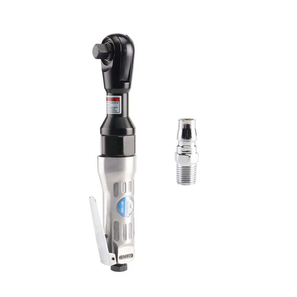 Outil de Gaine de Vis Pneumatique à Tête Réversible, Accessoire en Acier Alliage Chromé, pour Usage