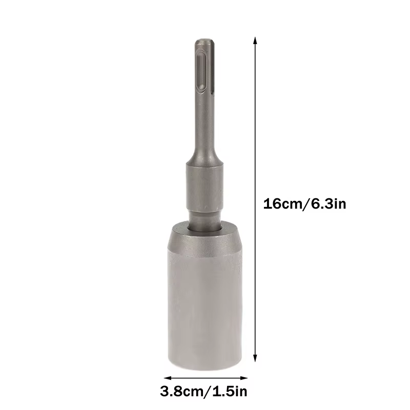 Outil de pilote de tige de terre SDS-Plus, perceuses à percussion rotatives durables, foret en T en 