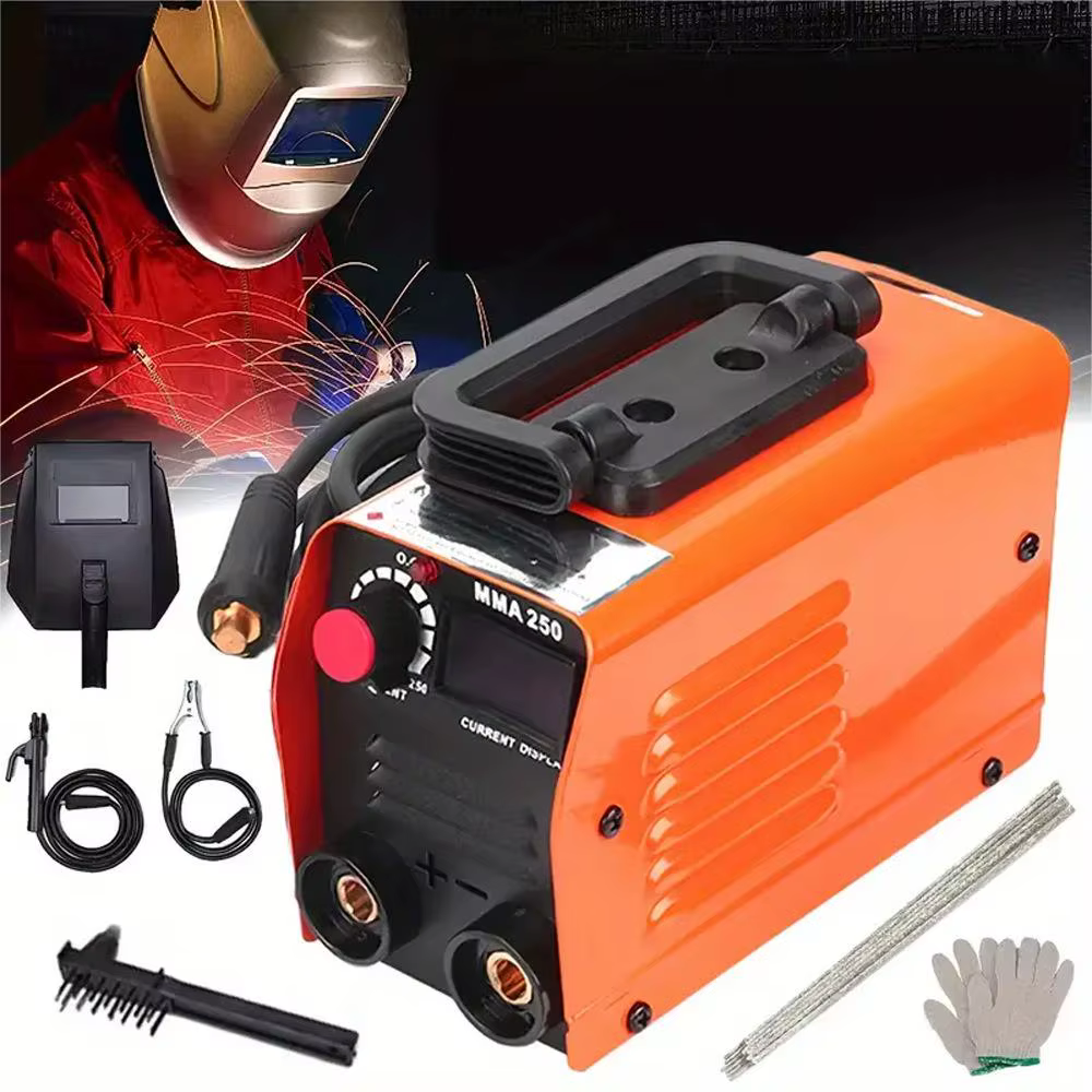 Soudeuse à onduleur Portable ZX7 250A 220V 3.8KW MMA IGBT, Machine à souder à l'arc pour la réparati