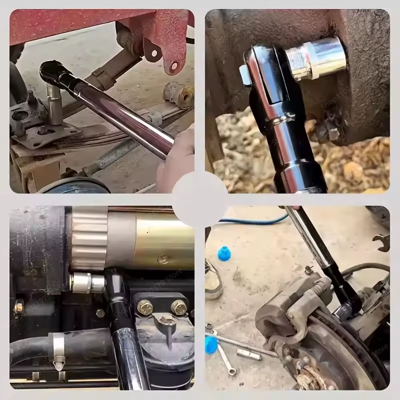 Jeu de clés à cliquet de 1/2 pouce, manuelles et automatiques, à couple étendu et élevé, utilisables
