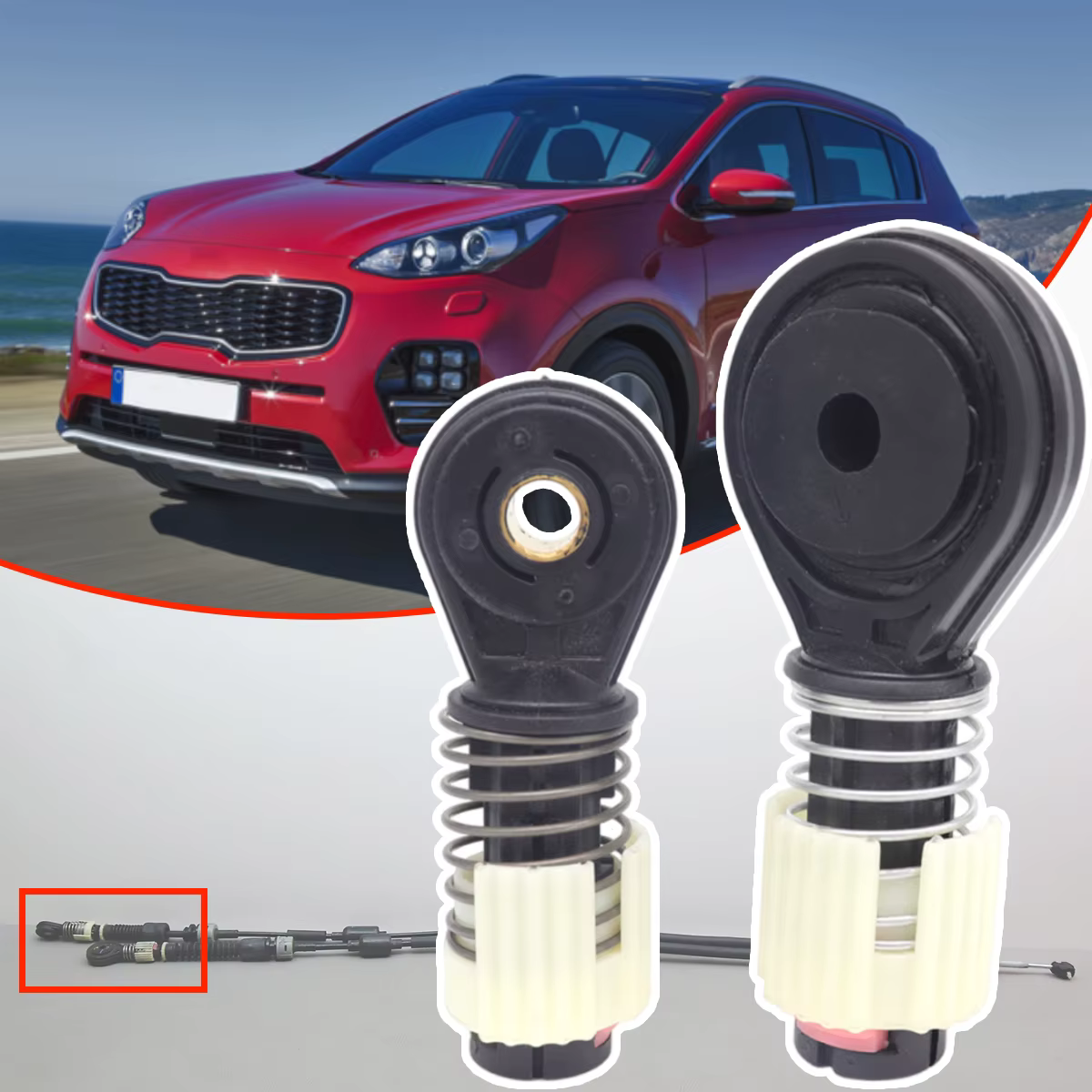 Jeu pour Kia Sportage QL 2017 – 2022, pince de câble de vitesse manuelle, boîte de vitesses Trans, l