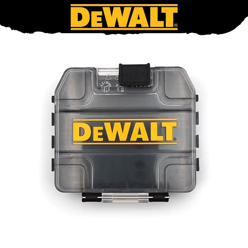 Boîte à outils miniature DEWALT originale, boîte de rangement pour petites pièces en plastique robus