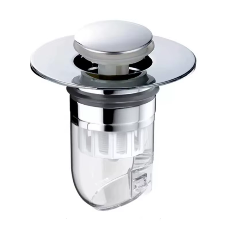 Bassin universel Pop-up Drain Filtre Lavabo Cheveux Évier Passoire Cuisine Baignoire Bouchon Douche