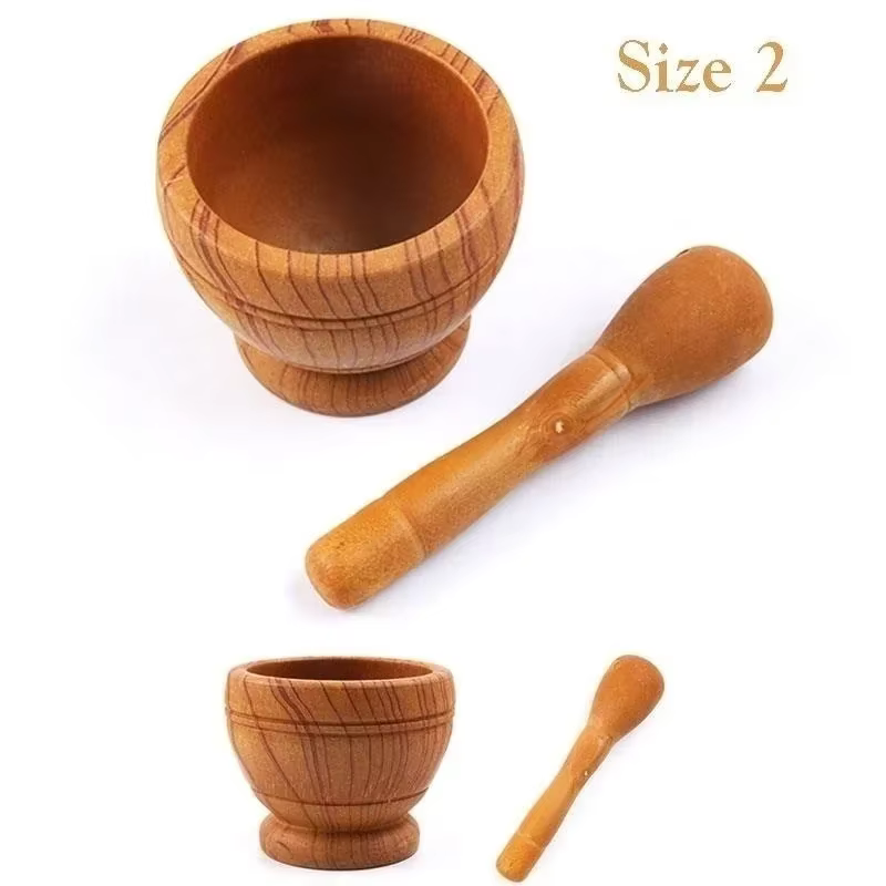 Ensemble de mortier et pilon en résine, mélange d'ail, d'herbes et d'épices, broyeur, bol, outils de