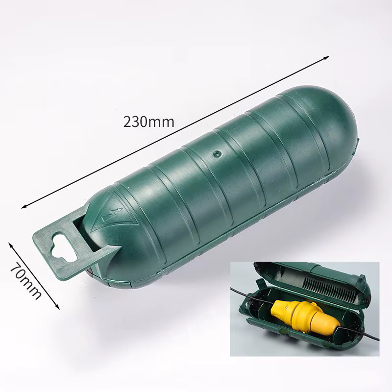 Cache-câble d'extérieur étanche avec joint d'étanchéité pour boîte de connexion électrique, protecti