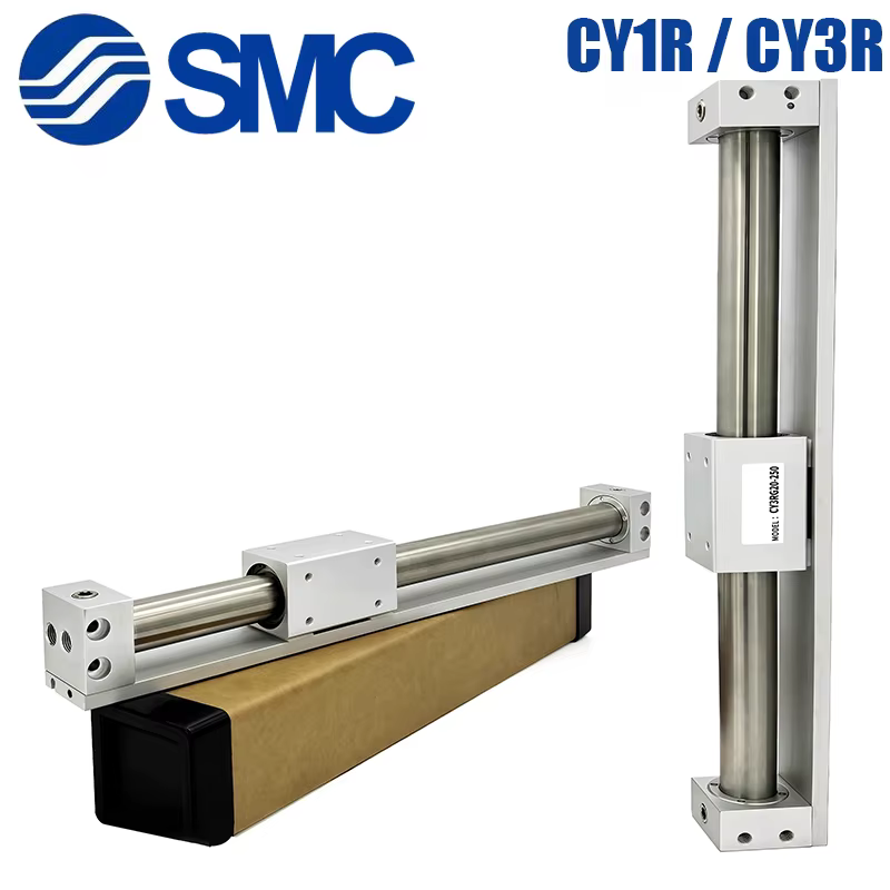 CY1R CY3R SMC cylindre sans tige à couplage magnétiquement Type à montage Direct CY1R6 CY1R10 CY1R15