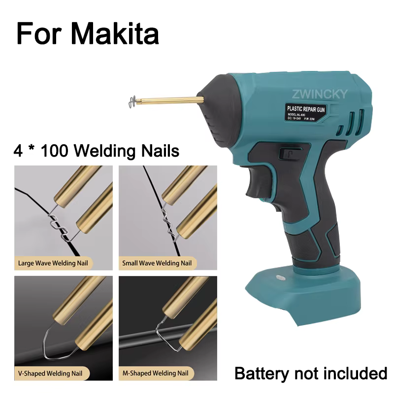 Machine à souder le plastique sans fil, agrafeuse à chaud pour outils de réparation de batteries Li-