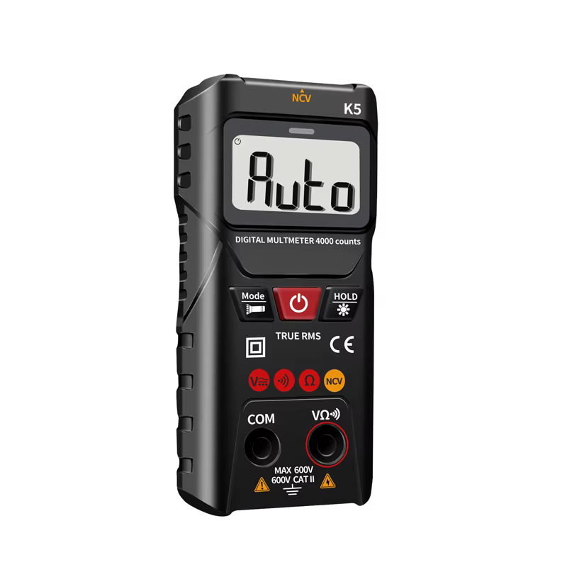 Multimètre numérique 4000 compteur voltmètre avec Mode automatique/manuel, mesure intelligente tensi