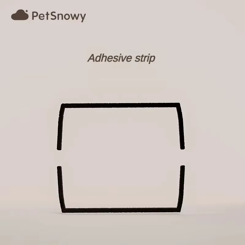 PetSnowy-Bac à litière automatique, pièces spéciales, polymères en caoutchouc, bande arina, boule, é