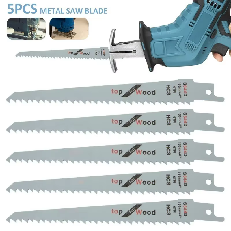 Lames de scie sauteuse alternative, scie sabre, lame de scie multi-scie pour couper le bois et le mé