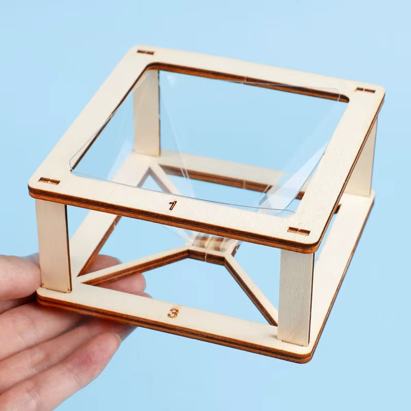 Kit de modèle de Projection holographique 3D DIY, jouet de construction scientifique et éducatif pou