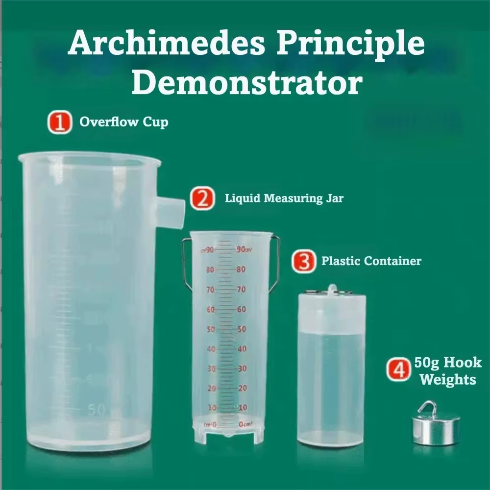 Kit de démonstration du principe d'Archimède portable, instrument de mesure, jauge de force de flott
