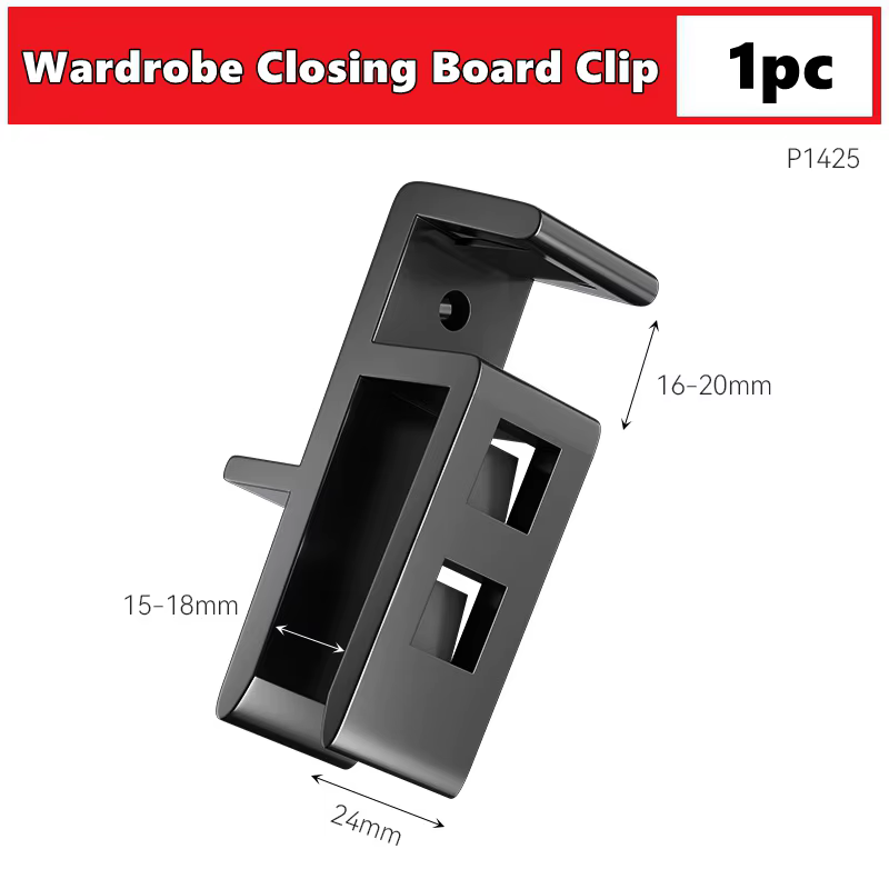 Armoire de menuiserie planche de bois installer fermeture fixe Clip15-20mm armoire panneau de fermet