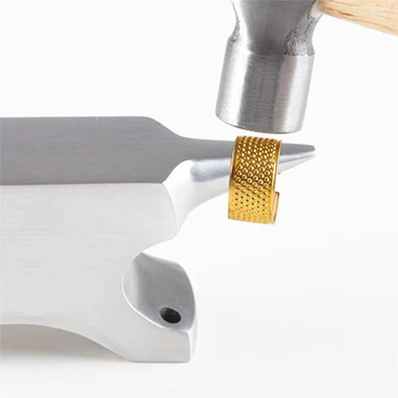B84B-Double corne enclume graphique Designers outil façonnage facile à utiliser forgerons en acier, 