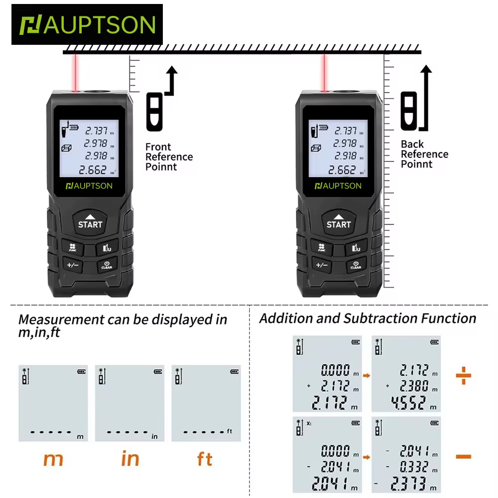 HAUPTSON 70/100M télémètre Laser télémètre télémètre Laser bande télémètre bâtiment
