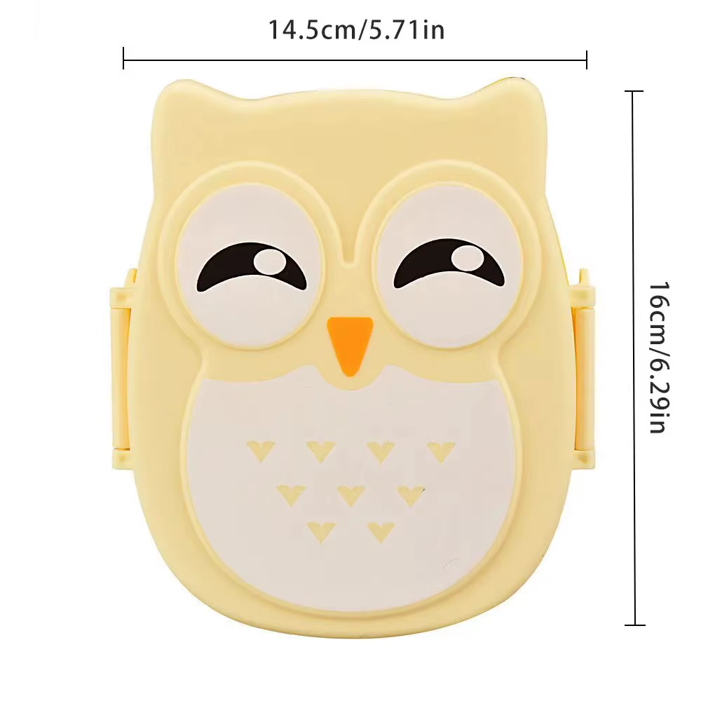 Boîte à déjeuner Portable en plastique pour enfants étudiants, boîte à Bento, récipient alimentaire,