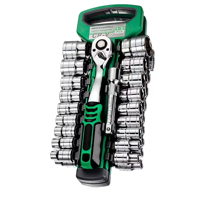 Jeu de douilles 72Drive 1/4 "-3/8"-1/2", douilles de clé à cliquet douilles compactes pour outil méc