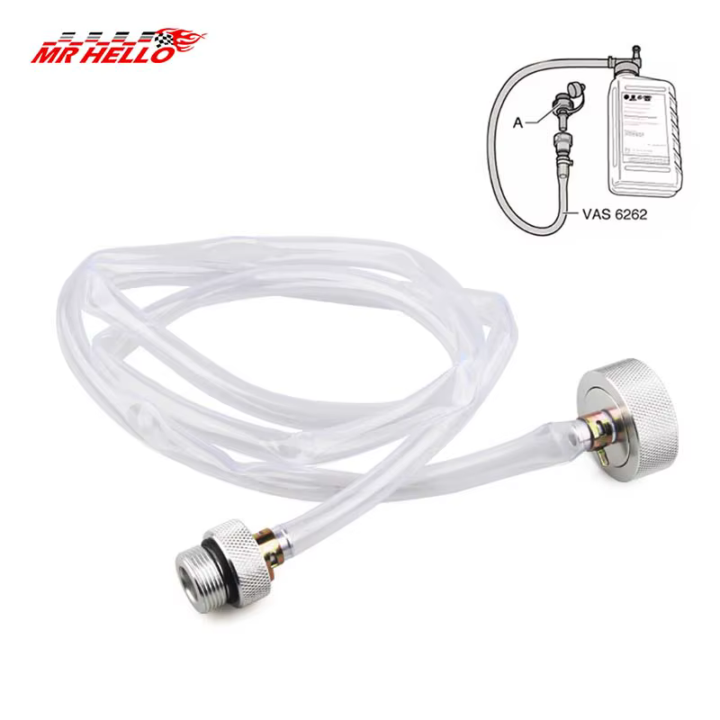 Kit de tuyau de remplissage d'huile de boîte de vitesses de 1.5m VAS 6262A, Kit d'adaptateur de remp