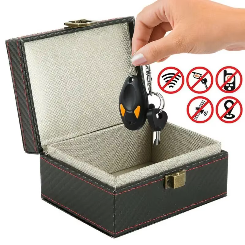 Faraday – sac pour clés de voiture, bloqueur de Signal, pochette de protection RFID pour entrée sans