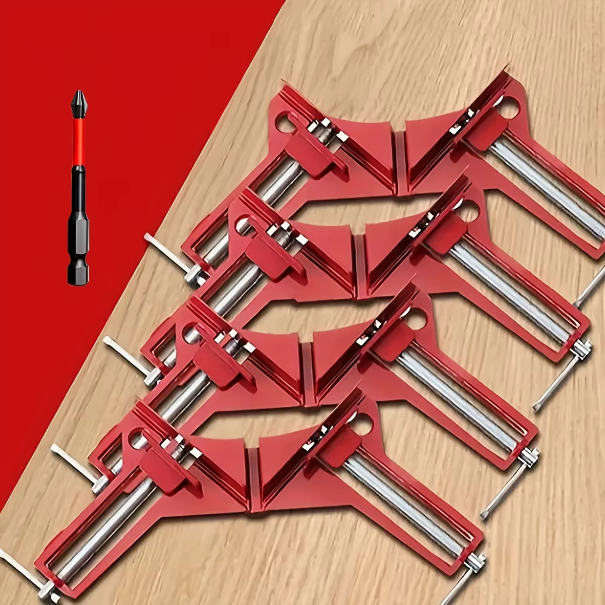 Pince à angle droit pour support de cadre photo, pince d'angle, support de verre, bricolage, outils 