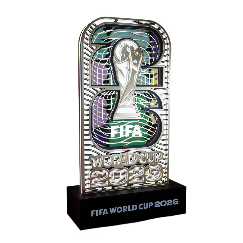 Lampe de chevet LED Coupe du Monde FIFA 2026 en bois, décoration créative pour chambre à coucher, lu