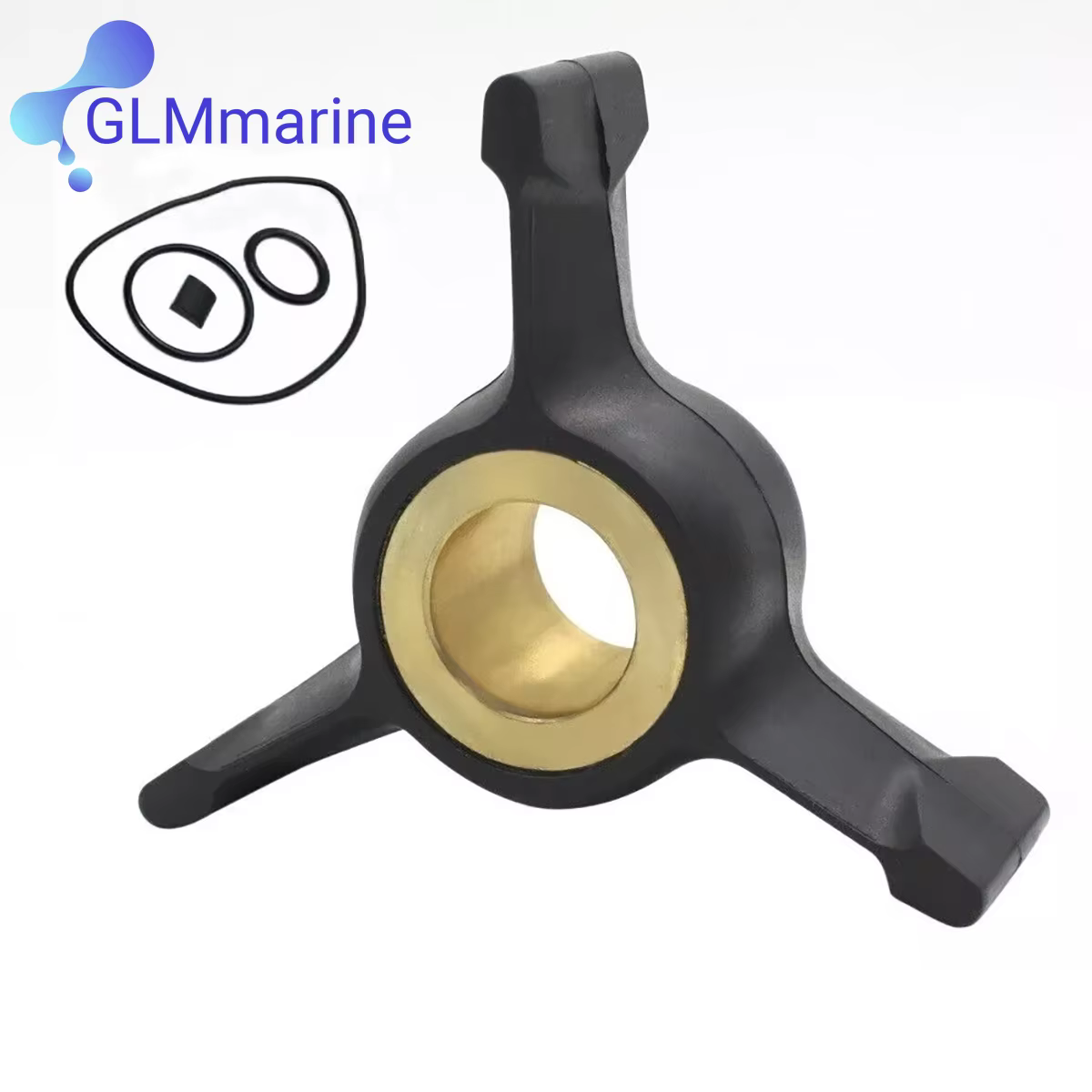Turbine de pompe à eau avec clé 432941, hors-bord Johnson Evinrude 33 35 40 45 50 55 60 65 70 HP 437