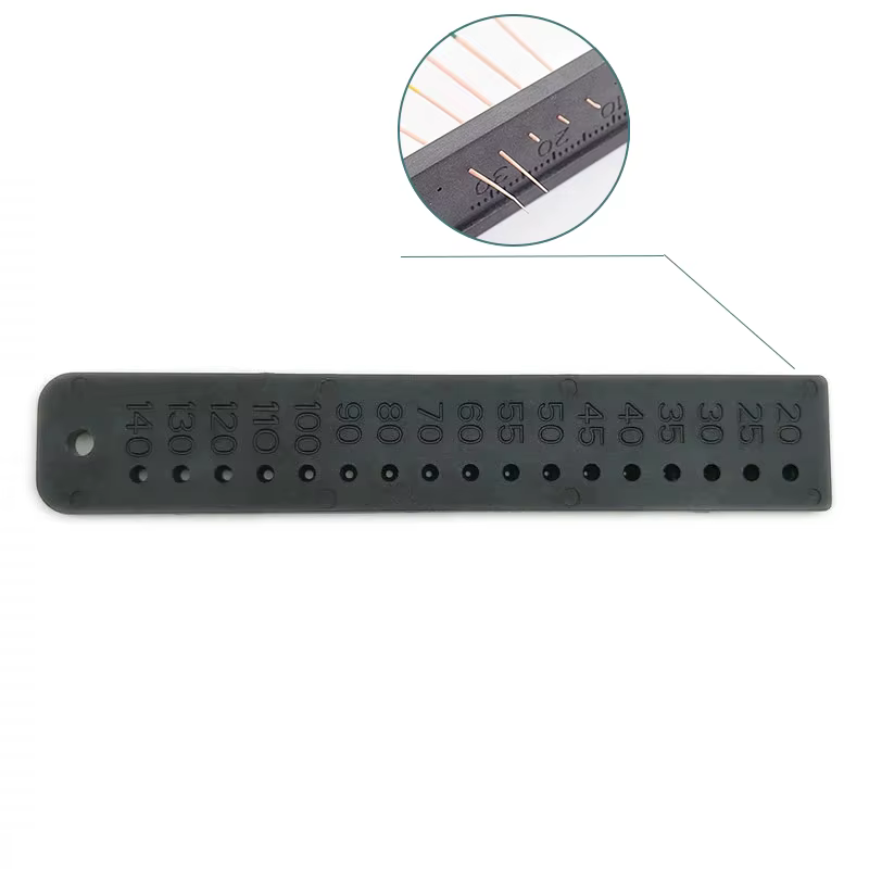 Règles dentaires Endo pour Gutta Percha, règle de mesure, échelle de mesure, outils endodontiques, 1