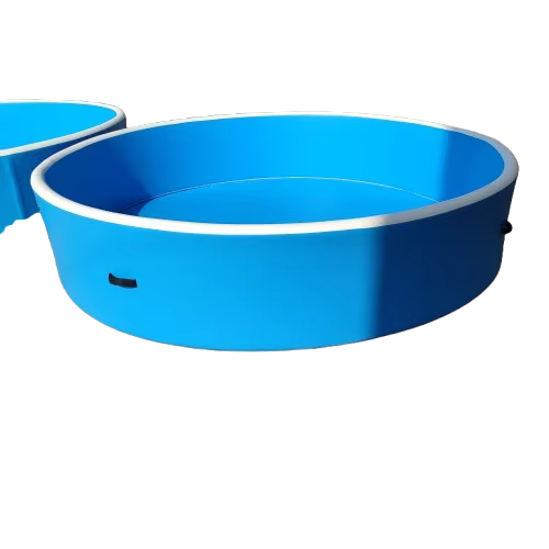Piscine pour enfants personnalisable, portable, en PVC, avec double paroi en tissu Drop Stitch, pour