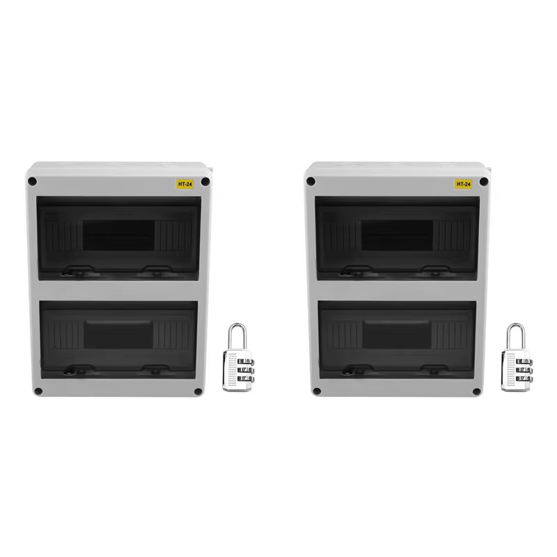 Boîte de jonction série BSEVB-2X HT, 24 voies, IP65, étanche, boîte de distribution extérieure en AB