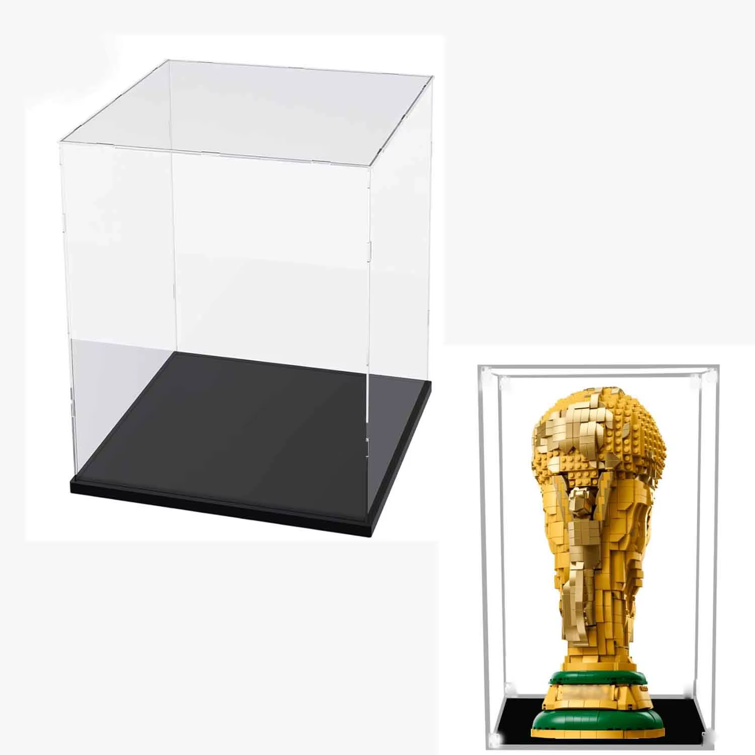(Pas de LEGO, juste la boîte) Boîte de présentation pour Lego 43020 Editions FIFA World Cup (15X15X4