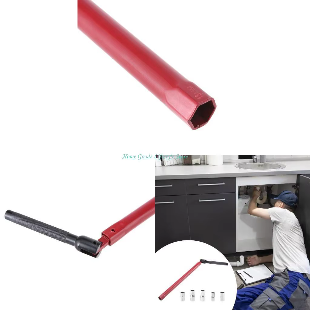 E74E clé robinet sur support, clé à écrou support 8-13mm, jeu clés robinet sur support pour Installa