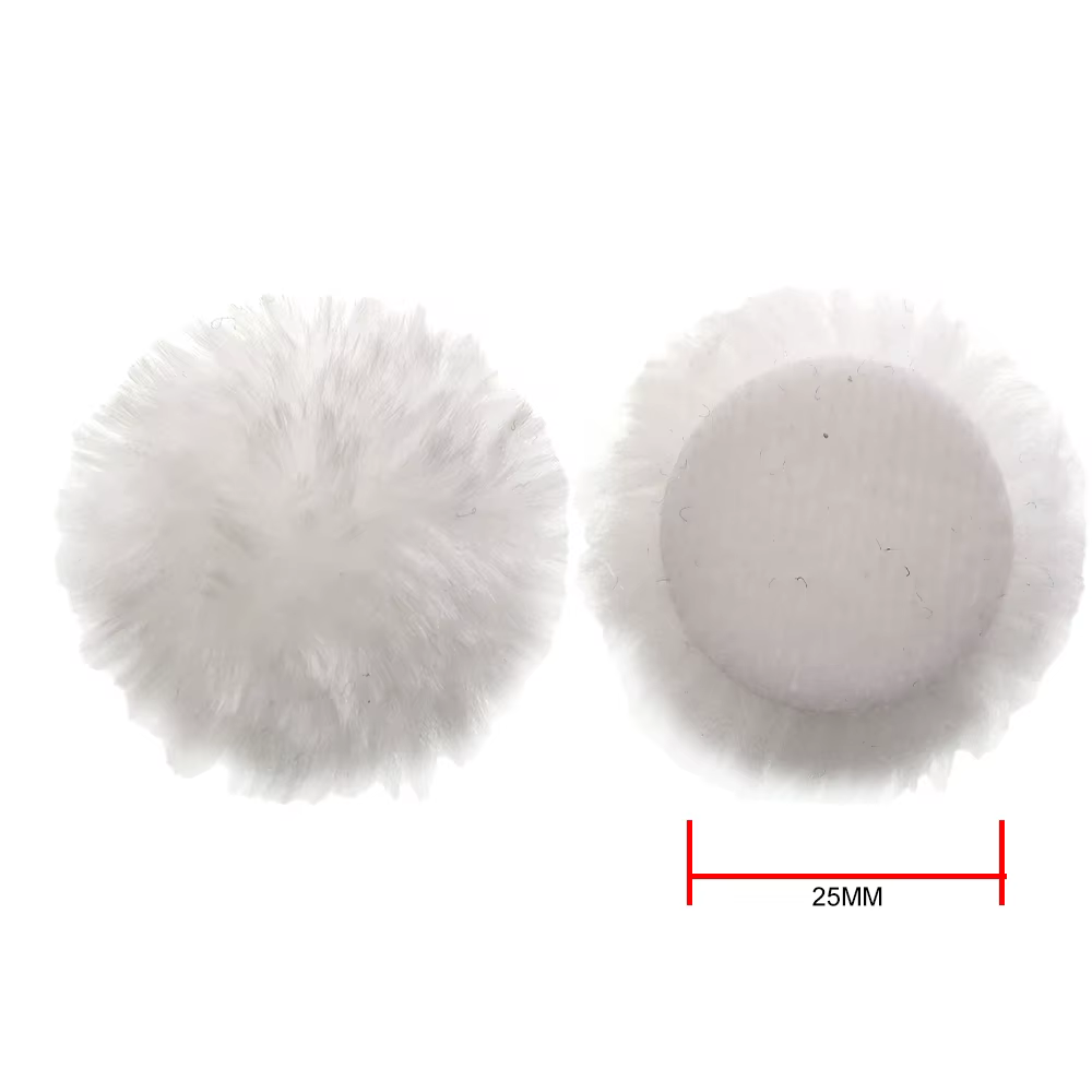 Mini perceuse à mousse de voiture de 1 pouce, tampon de polissage, 26 pièces, tampons de polissage e