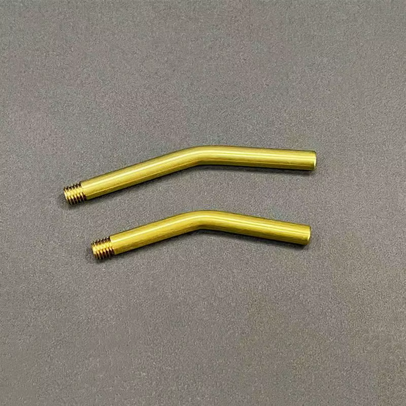 Tube courbé creux en laiton fileté M5/M6/M8