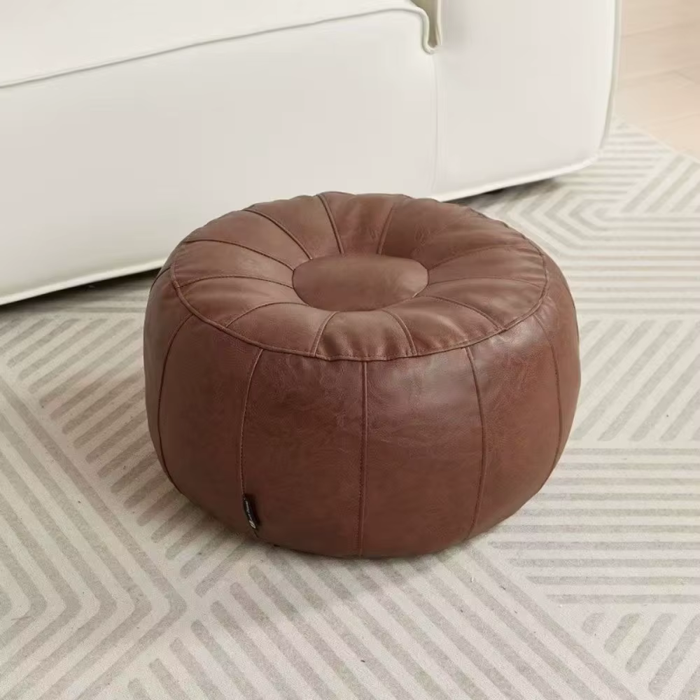 Banc de rangement en similicuir non rembourré, à remplir de vêtements, grande capacité, chaise de ra